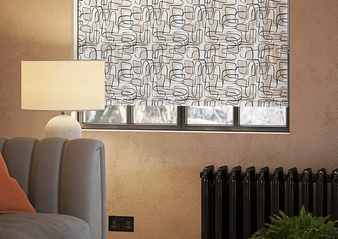 Meander, Beige - Roller Blind - Image 5
